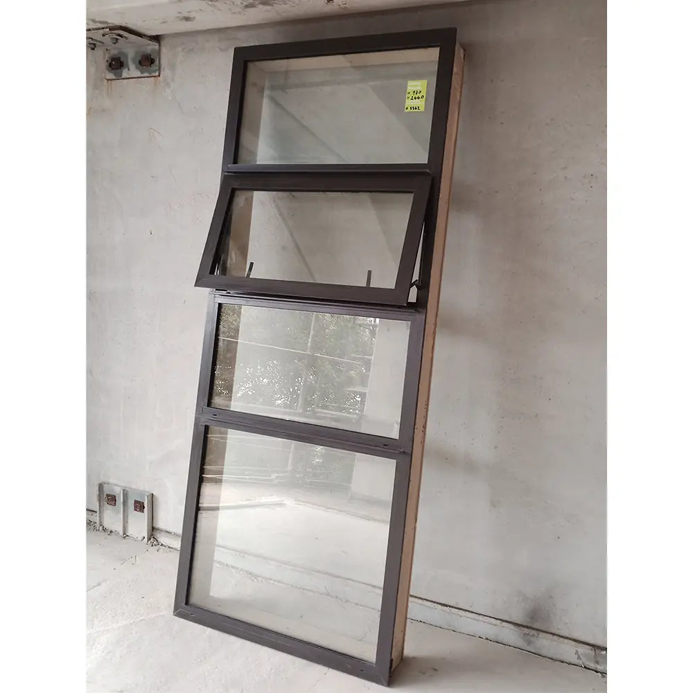 NEAR NEW - Double Glazed - Window Ironsand 970 W x 2440 H [#3362SF] Joinery Recycle