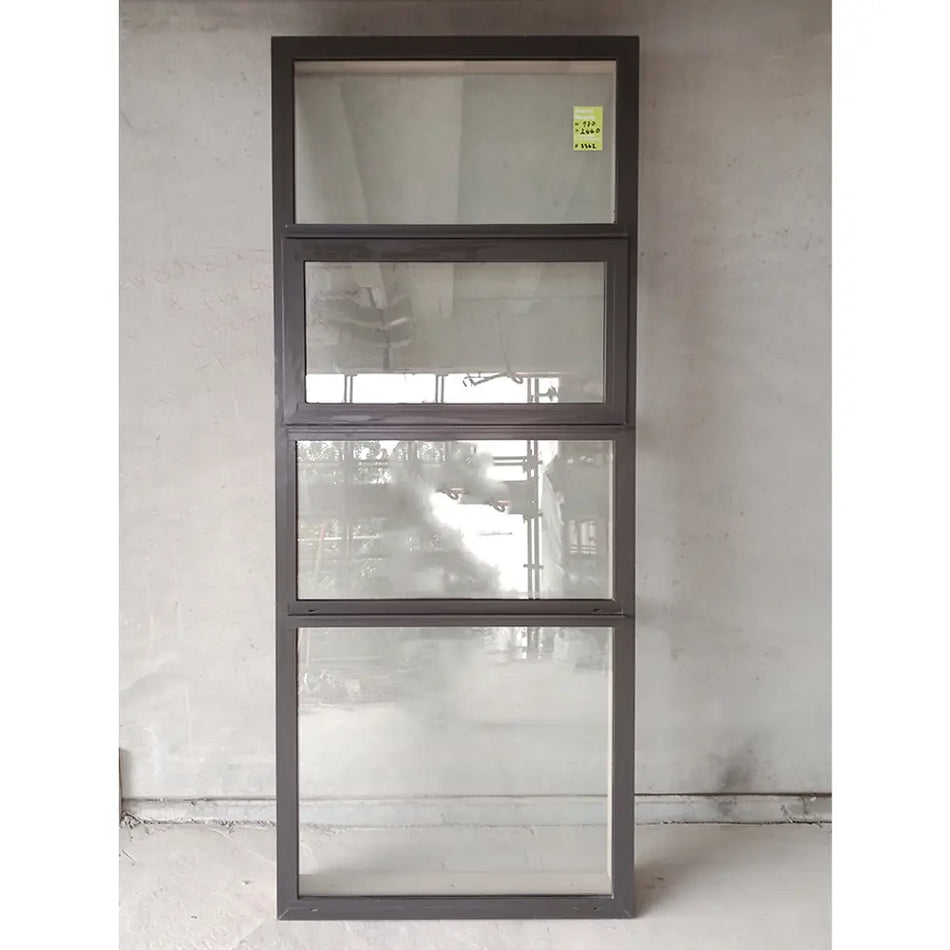 NEAR NEW - Double Glazed - Window Ironsand 970 W x 2440 H [#3362SF] Joinery Recycle