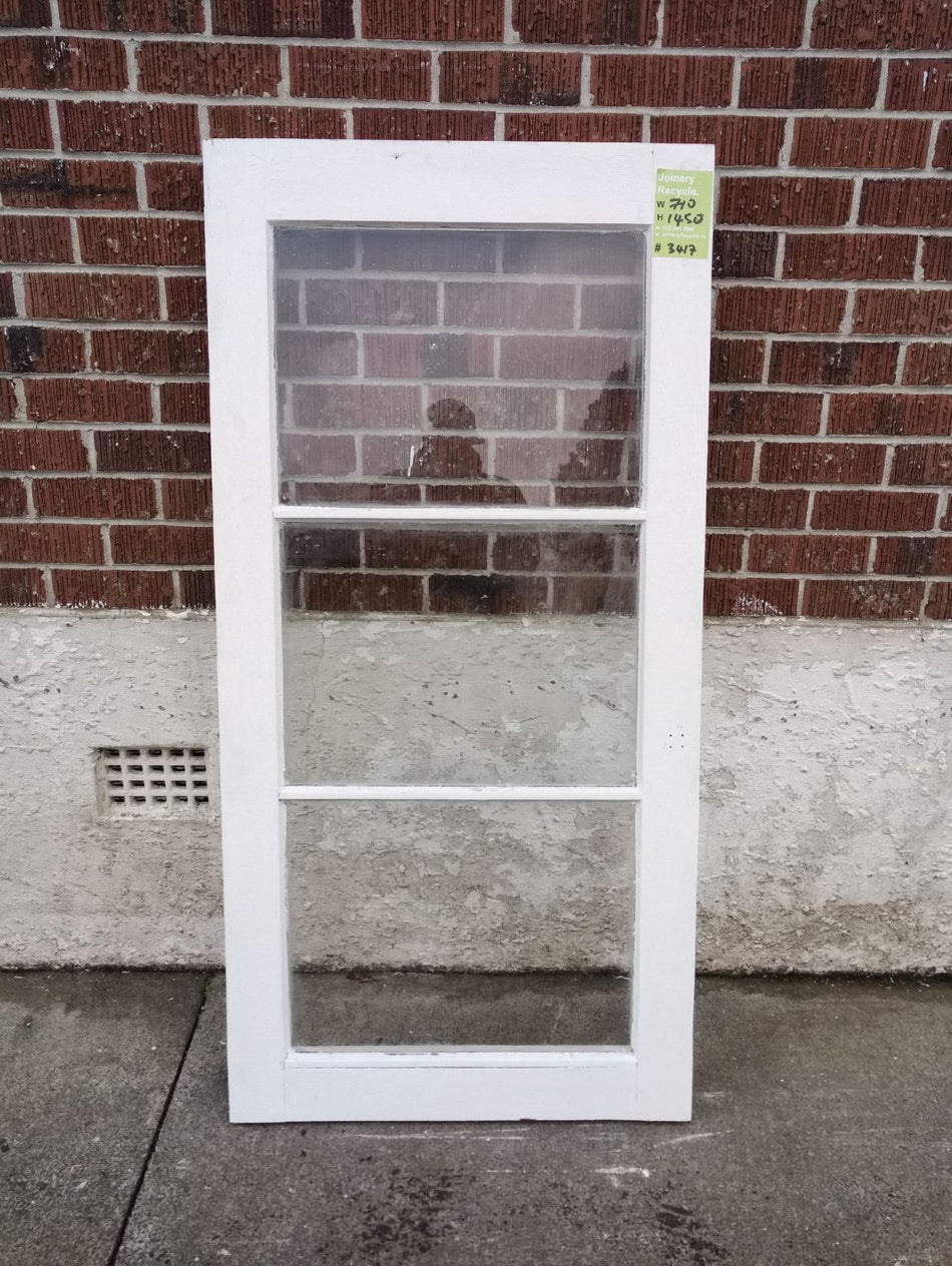 Wooden Window Sash 710 W x 1450 H [#3417 ] Joinery Recycle
