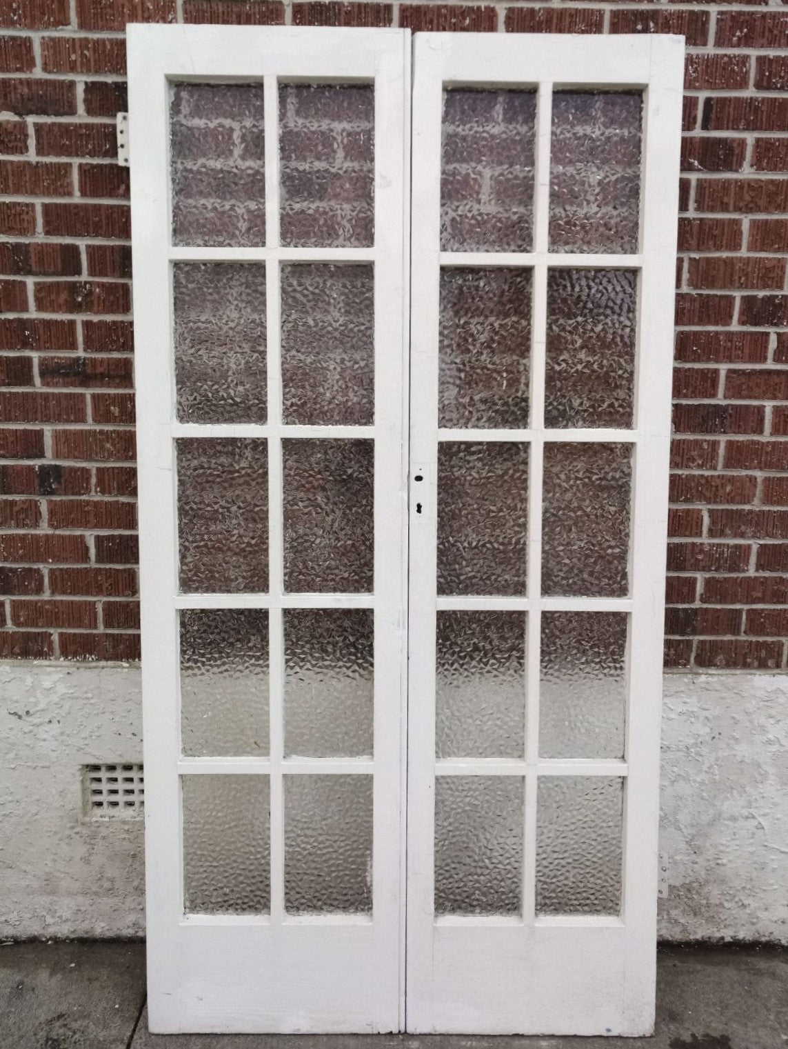 Internal Colonial French Doors 1070 W x 2040 H   [#3452 ] Joinery Recycle