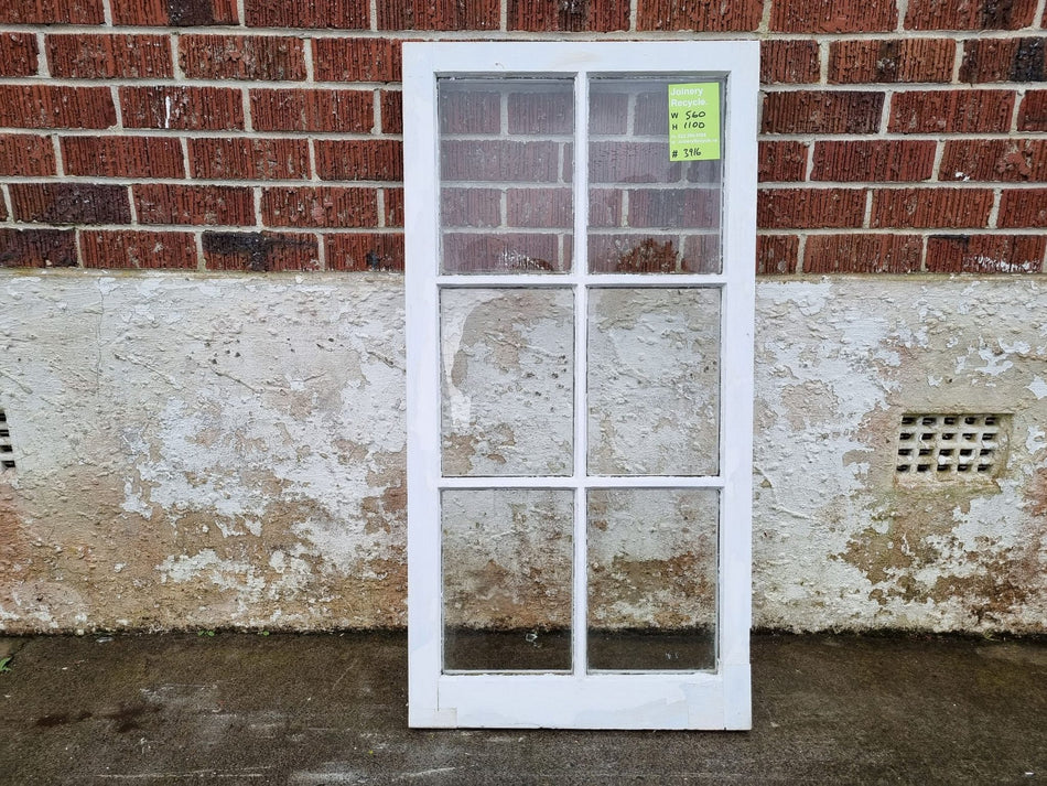 Colonial Wooden Window Sash 560 W x 1100 H [#3916] Joinery Recycle