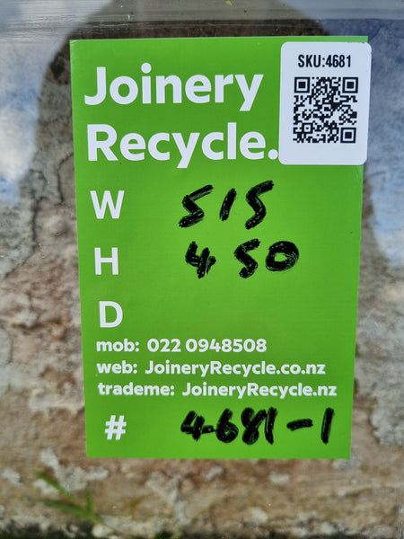 Wooden Window Sash  515 W  x  450 H  [#4681 SF] Joinery Recycle