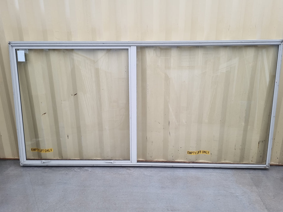 Aluminium Window Silver 3000 W  x 1450 H [#4716 SF]