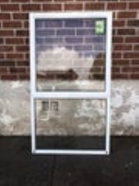 White Aluminium Window 810 W x 1420 H  [#1113] Joinery Recycle