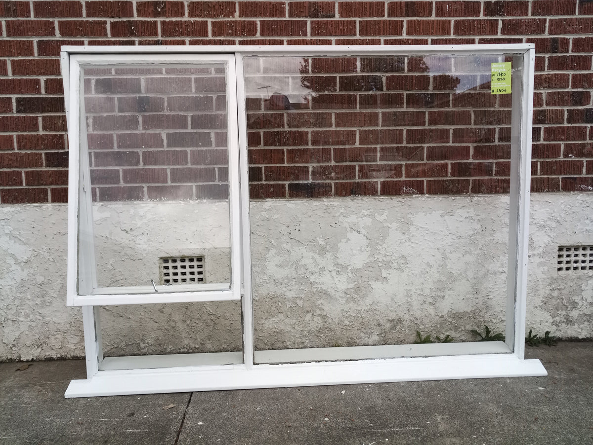 Wooden Window 1780 W x 1320 H  [#2806 ] Joinery Recycle