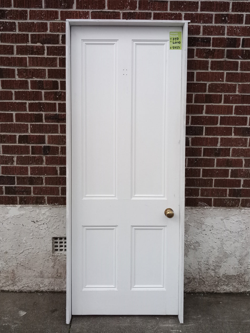 VILLA Internal Wooden Door in frame 790 W x 2010 H [#3939] Joinery Recycle