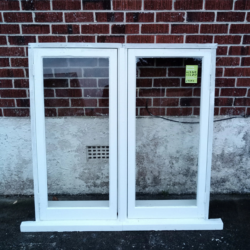 Wooden Window 1250 W x 1280 H [#4092MA] Joinery Recycle