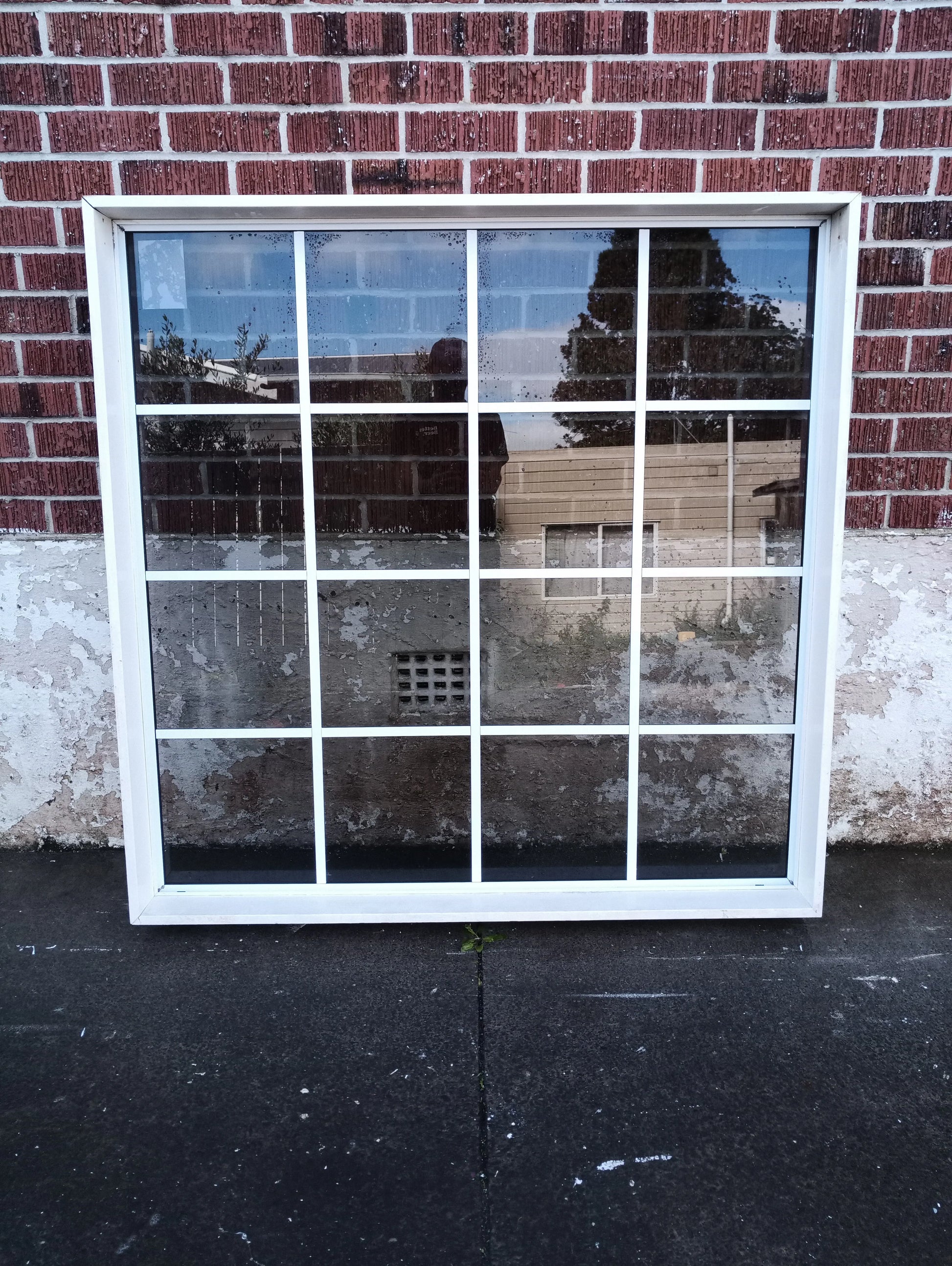 Colonial Style Aluminium Window White 1300 W x 1300 H [#4100 MA ...