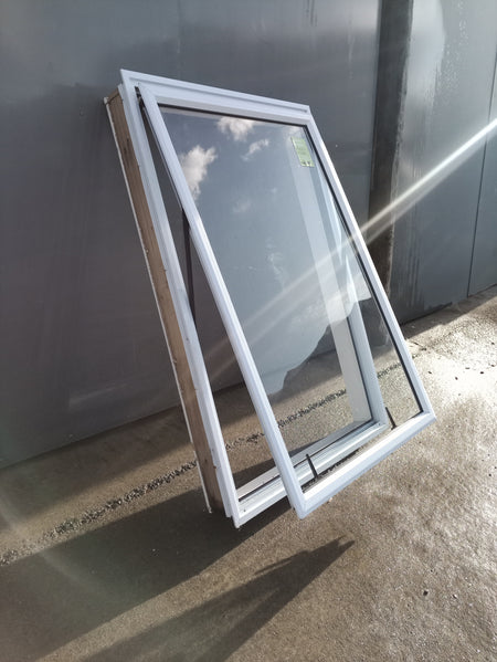 Aluminium Window White    850 W  x  1290 H  [#4276 SF] Joinery Recycle