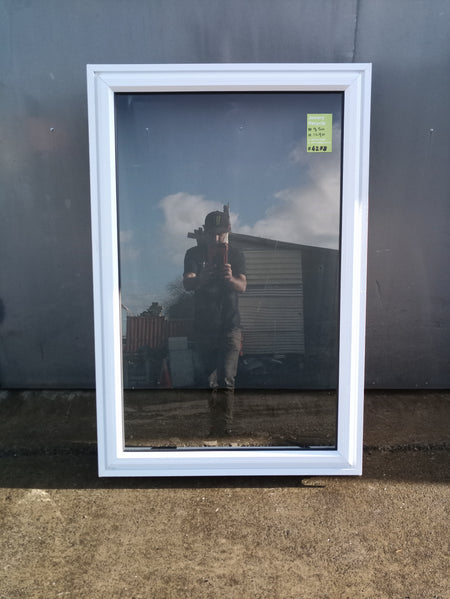 Aluminium Window White    850 W  x  1290 H  [#4278 SF] Joinery Recycle