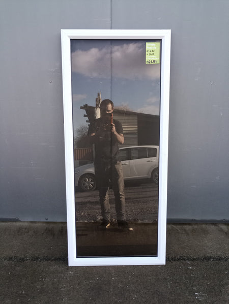 Aluminium Window Sash White    620 W  x  1410 H  [#4281 SF] (Copy) Joinery Recycle