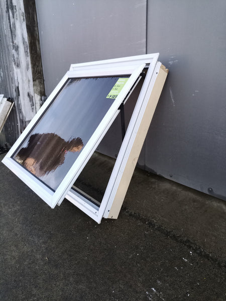 Aluminium Window White   740 W  x  740 H  [#4287 SF] Joinery Recycle