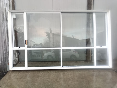 Ranch Slider White   3500W x2020 H [#4296 SF] Joinery Recycle