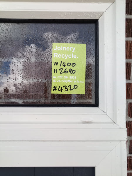 Entrance Door  1400 W x  2690 H [#4320 MA] Joinery Recycle