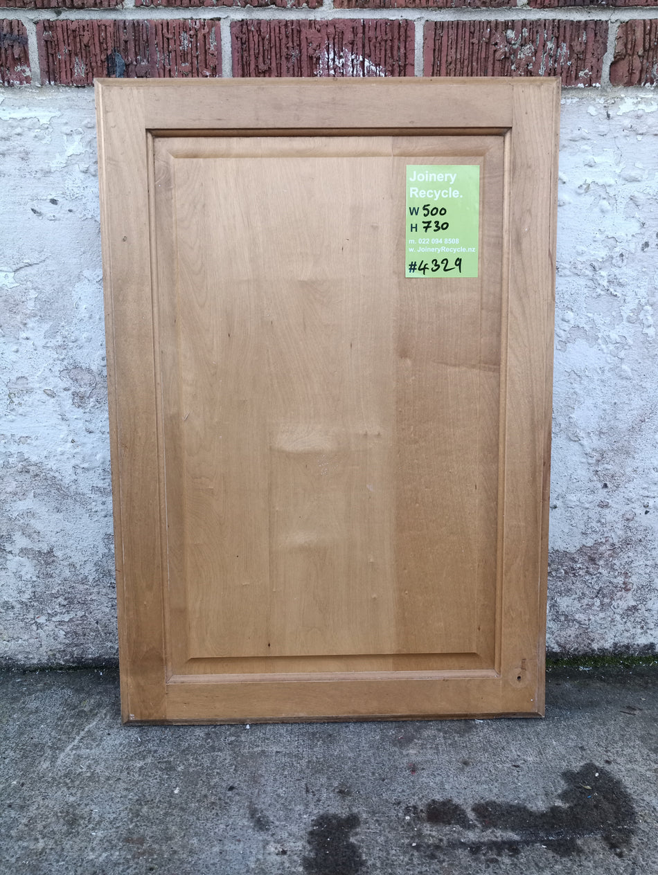 Wooden Cupboard Door 500 W x 730 H [#4329 MA] Joinery Recycle
