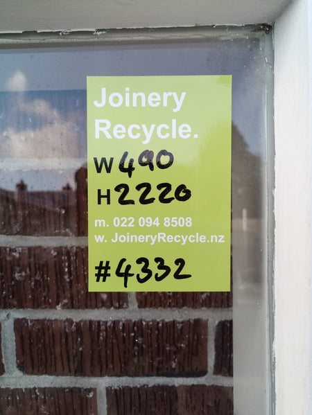 Wooden Window  490W x 2220H [#4332 MA] Joinery Recycle
