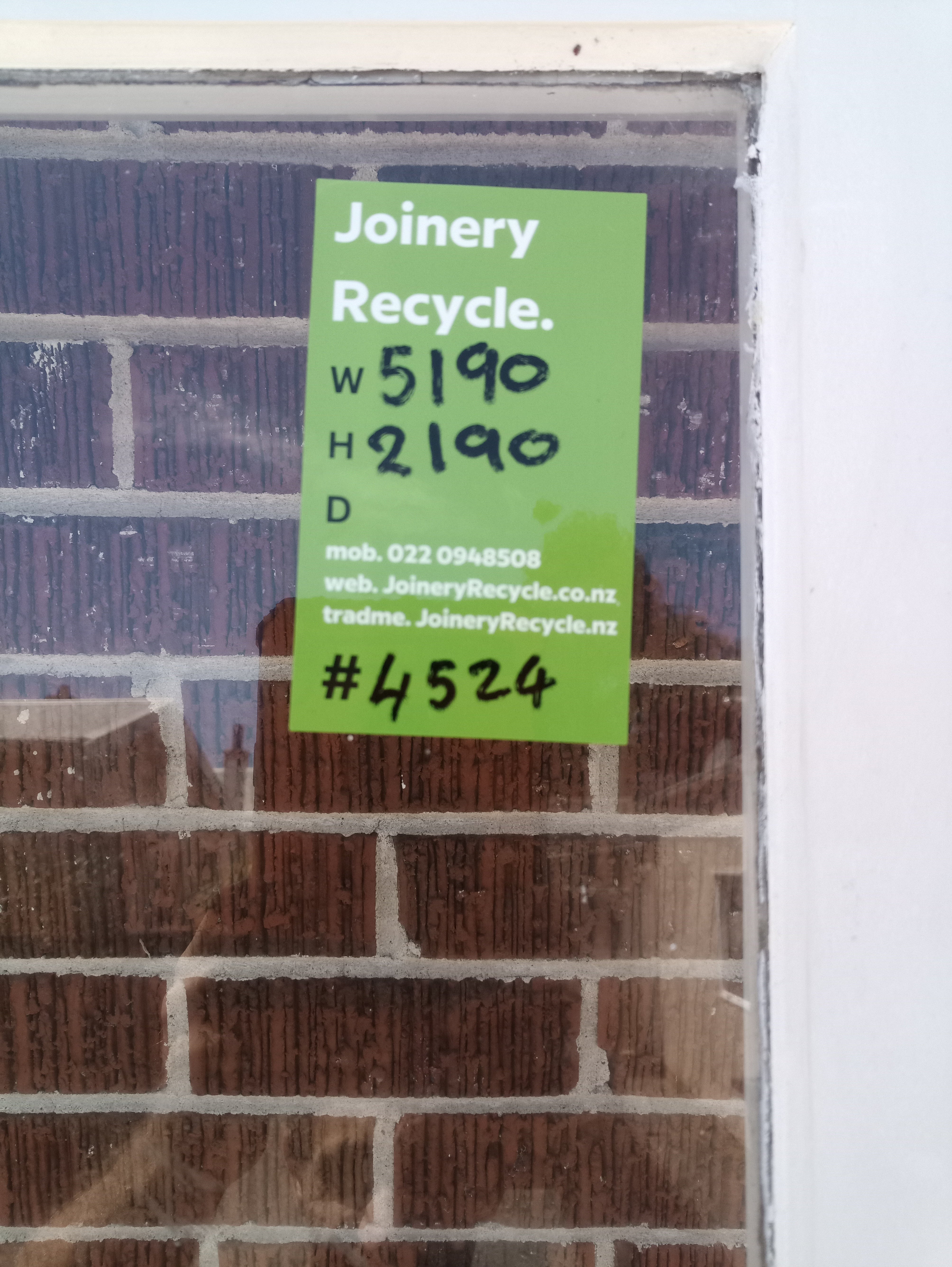 Wooden Bifold Doors  5190 W x 2190 H [#4524 MA] Joinery Recycle