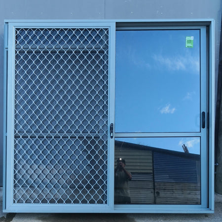 RANCH SLIDER Green 2190 W x  2000 H [#4604 SF] Joinery Recycle