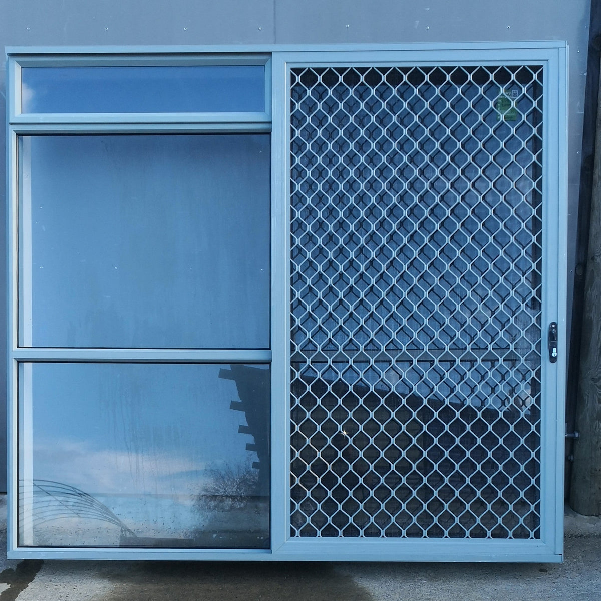 RANCH SLIDER Green 2190 W x  2000 H [#4604 SF] Joinery Recycle