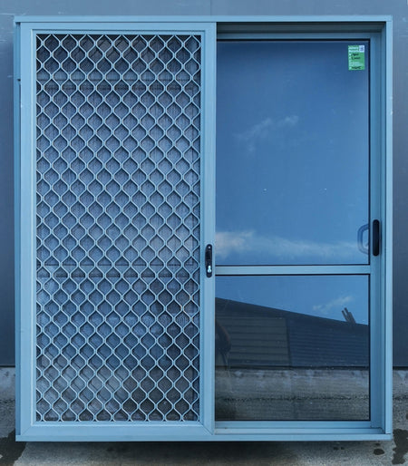 RANCH SLIDER Green 1900 W x  2000 H [#4605 SF ] Joinery Recycle