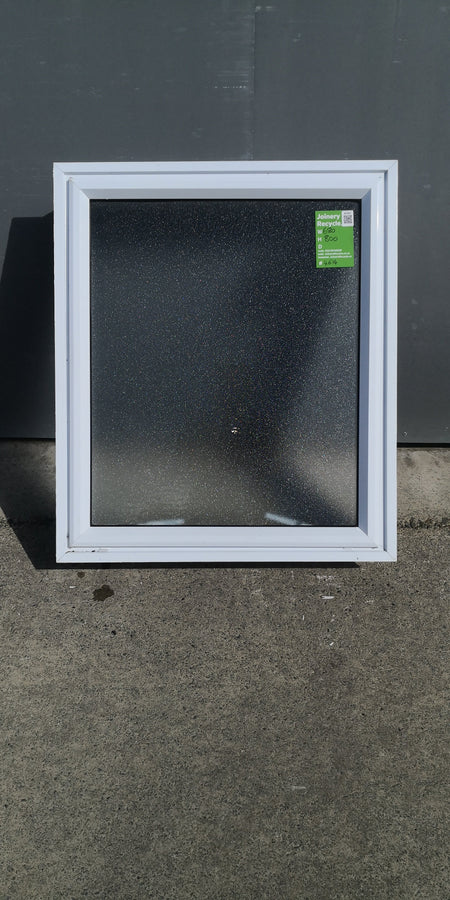 Aluminium Window White  680 W  x 800 H  [#4614 SF] Joinery Recycle