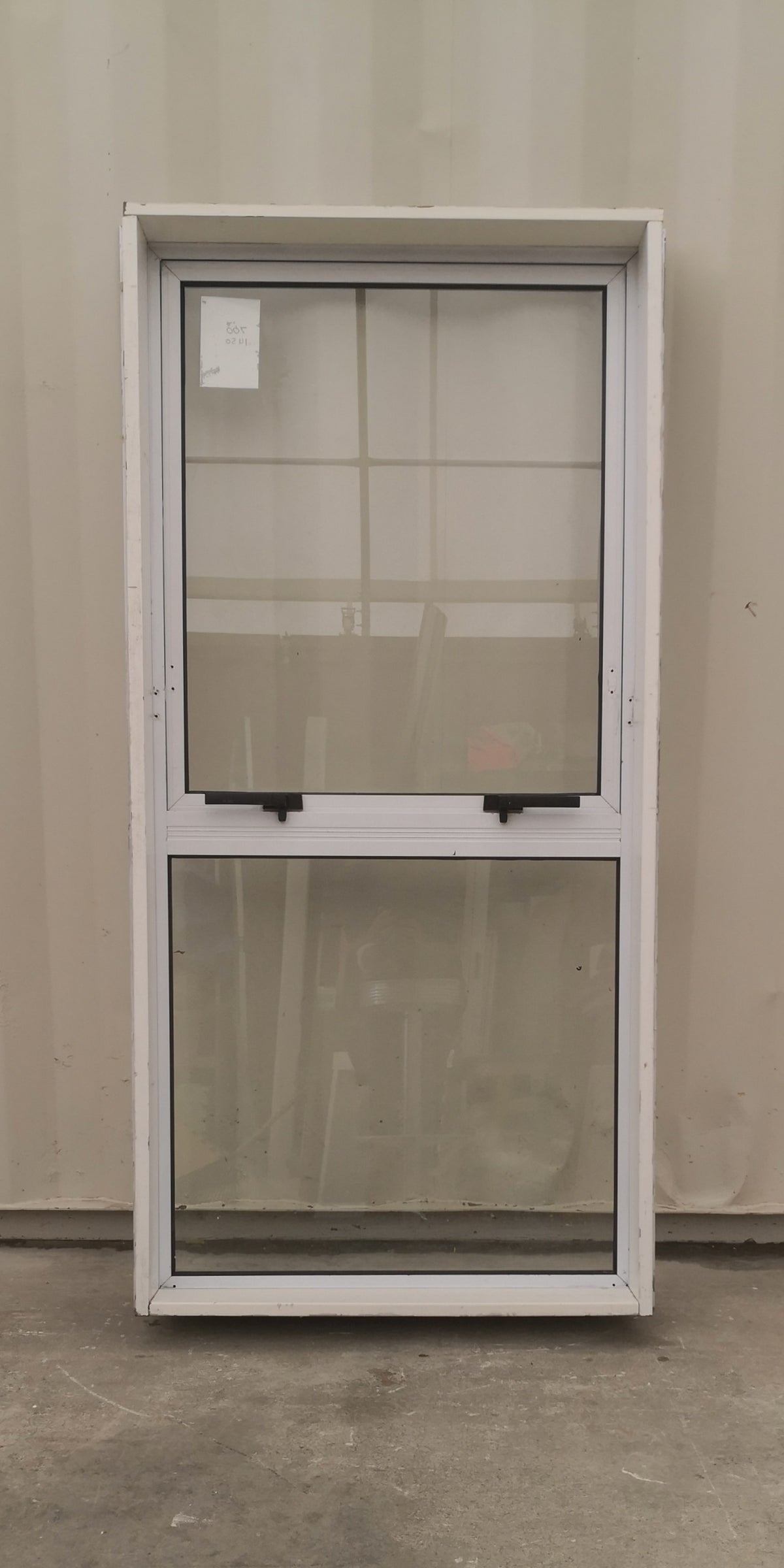 Aluminium Window White  700 W  x  1450  H  [#4806 SF]