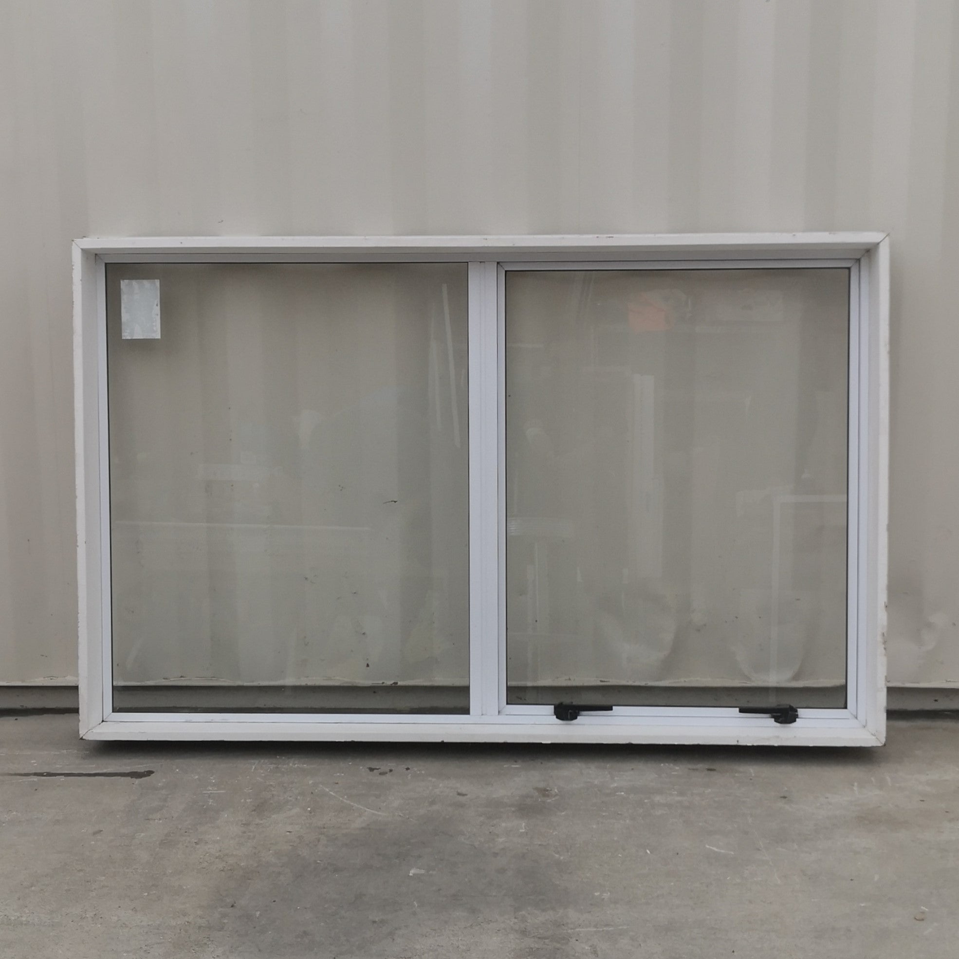 Aluminium Window White  1600 W  x  1000 H  [#4807 SF] interior