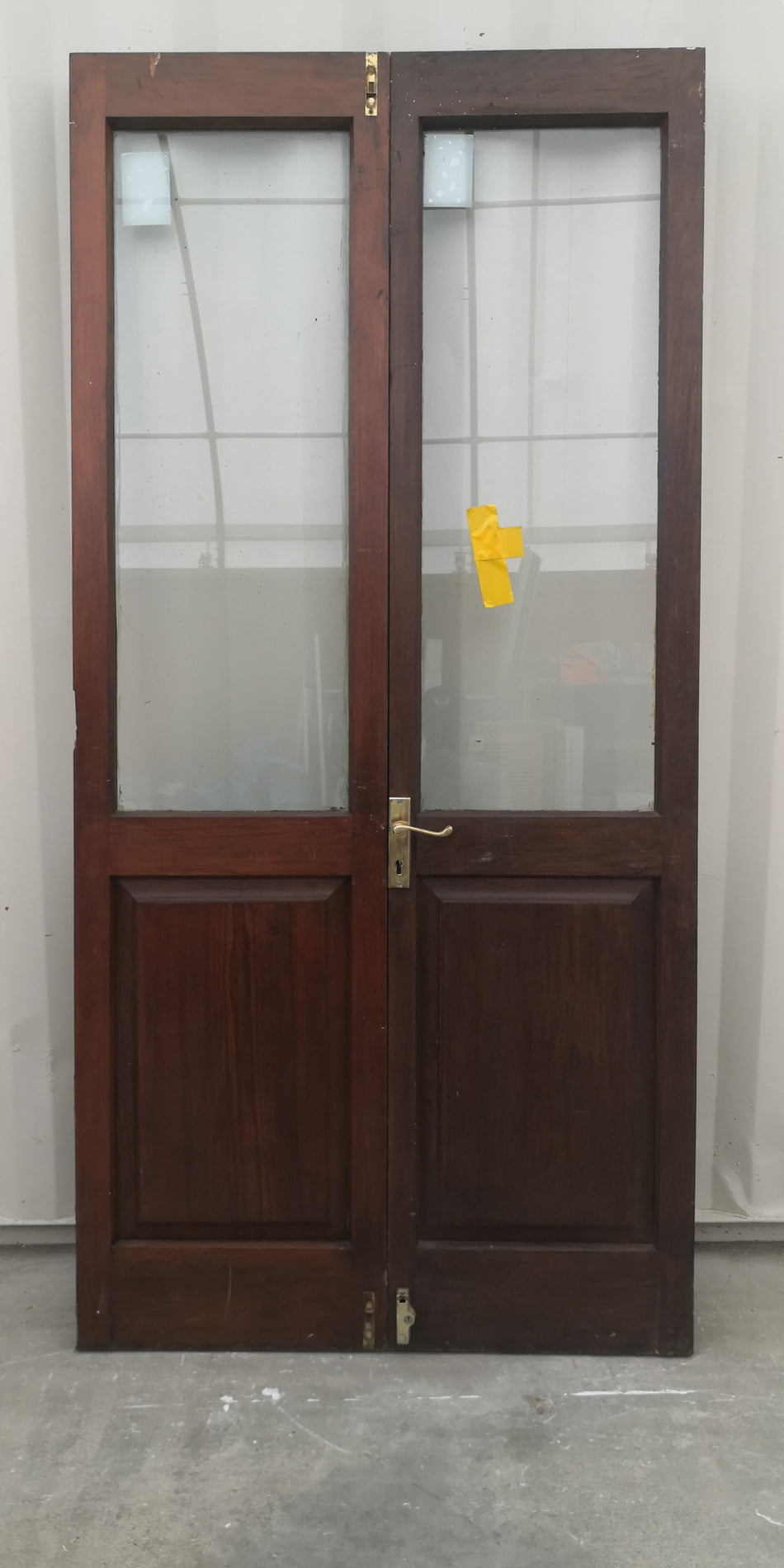 Wooden French Doors 1030 W  x 2130 H [#4021 SF]