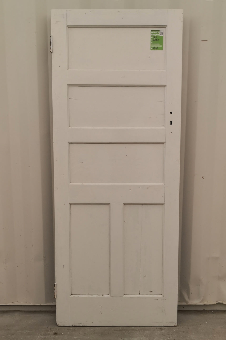 Internal Wooden Door  810  W  x  2030 H  [#4528 SF]