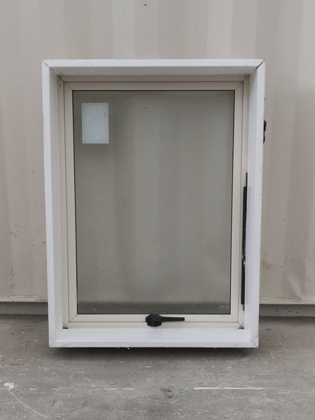 Aluminium Window Off White 600  W  x 800 H [#4339  SF] INTERIOR SIDE