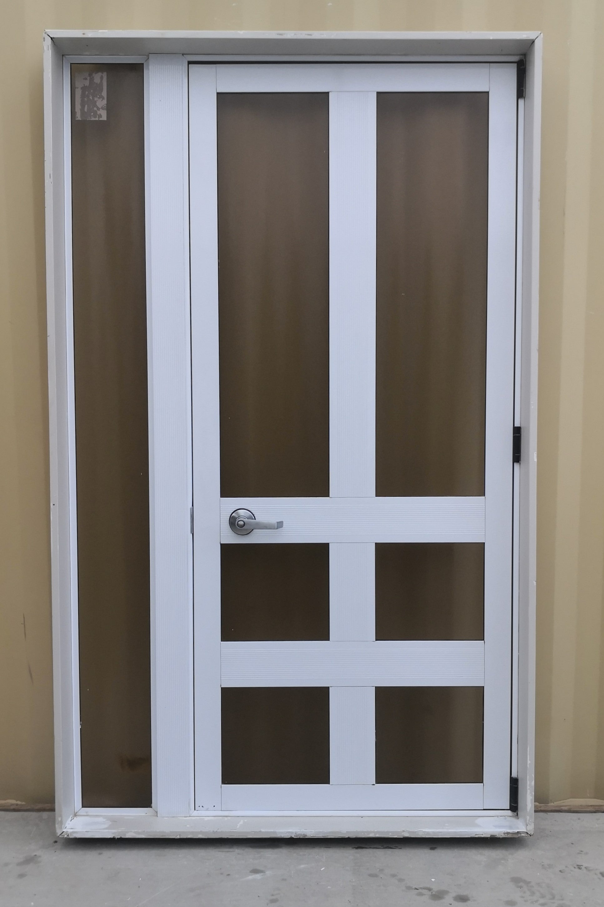 Single Door with Side Light  1200 W  x 2000 H  [#4876 SF] Interior View