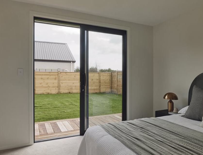 DOUBLE GLAZED RANCH SLIDER Ironsand 1480 W x 2460 H [#4967 SF] Joinery Recycle